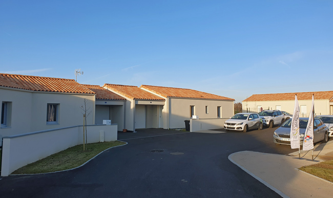 Maisons du programme de Vendée Logement en location sociale à Palluau